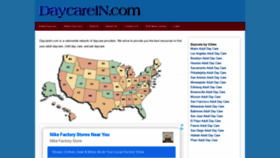 What Daycarein.com website looked like in 2019 (4 years ago)