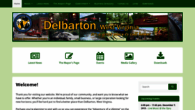 What Delbartonwv.us website looked like in 2019 (4 years ago)