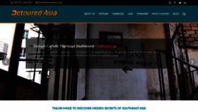 What Detouredasia.com website looked like in 2019 (4 years ago)