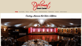 What Diplomatbanquetctr.com website looked like in 2019 (4 years ago)