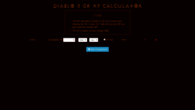 What D3xp.com website looked like in 2019 (4 years ago)