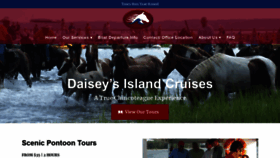 What Daiseysislandcruises.com website looked like in 2019 (4 years ago)