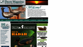 What Decoymag.com website looked like in 2019 (4 years ago)