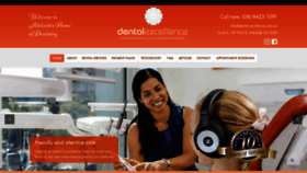 What Dental-excellence.com.au website looked like in 2019 (4 years ago)