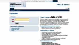 What Dziekanat.pwsz-sanok.edu.pl website looked like in 2019 (4 years ago)