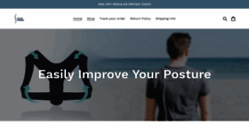 What Dream-posture.com website looked like in 2019 (4 years ago)