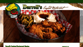 What Darrellsseafood.com website looked like in 2019 (4 years ago)