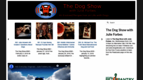 What Dogradioshow.com website looked like in 2019 (4 years ago)