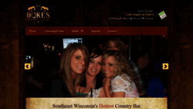 What Dukescountrysaloon.com website looked like in 2019 (4 years ago)