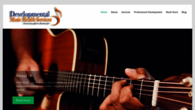 What Dmhmusictherapy.com website looked like in 2019 (4 years ago)