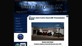 What Dennysautocenter.com website looked like in 2019 (4 years ago)