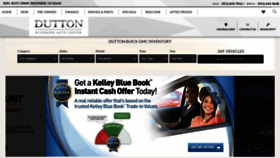 What Duttonbuickgmc.com website looked like in 2019 (4 years ago)