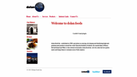 What Dolanfoods.com website looked like in 2019 (4 years ago)