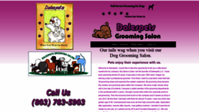 What Dalespetsgrooming.com website looked like in 2019 (4 years ago)