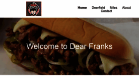 What Dearfranks.com website looked like in 2019 (4 years ago)