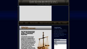 What Davidhorowitzpc.com website looked like in 2019 (4 years ago)