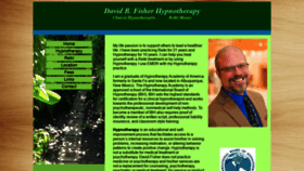 What Davidbfisherhypnotherapy.com website looked like in 2019 (4 years ago)
