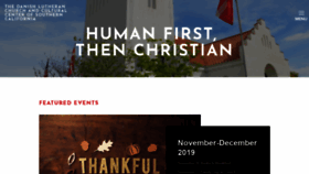 What Danishchurchsocal.com website looked like in 2019 (4 years ago)