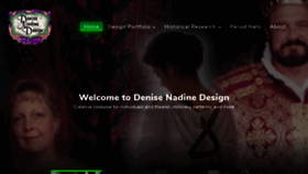 What Denisenadinedesign.com website looked like in 2019 (4 years ago)