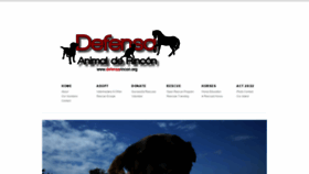 What Defensarincon.org website looked like in 2019 (4 years ago)