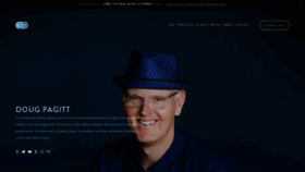 What Dougpagitt.com website looked like in 2019 (4 years ago)