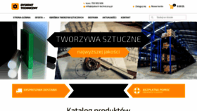 What Dyskont-techniczny.pl website looked like in 2019 (4 years ago)