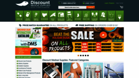 What Discountmedicalsupplies.com website looked like in 2019 (4 years ago)