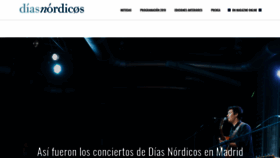 What Diasnordicos.com website looked like in 2019 (4 years ago)