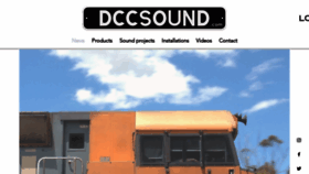 What Dccsound.com website looked like in 2019 (4 years ago)