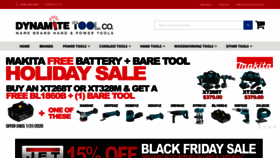 What Dynamitetoolco.com website looked like in 2019 (4 years ago)
