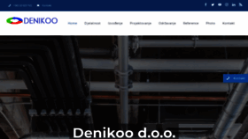 What Denikoo.com website looked like in 2019 (4 years ago)