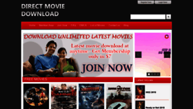 What Directmoviedl.com website looked like in 2019 (4 years ago)