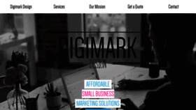 What Digimarkdesign.com website looked like in 2019 (4 years ago)