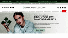 What Diamondstuds.com website looked like in 2019 (4 years ago)