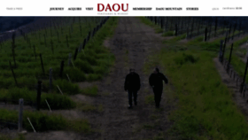 What Daouvineyards.com website looked like in 2019 (4 years ago)