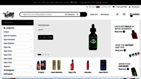 What Dxvape.com website looked like in 2019 (4 years ago)