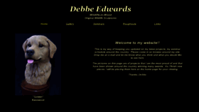 What Debbeedwards.com website looked like in 2019 (4 years ago)