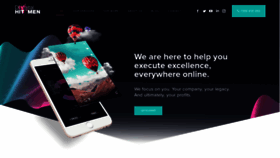 What Digitalhitmen.com.au website looked like in 2019 (4 years ago)