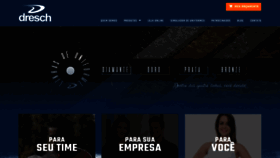 What Dreschsport.com.br website looked like in 2019 (4 years ago)