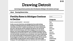 What Drawingdetroit.com website looked like in 2019 (4 years ago)