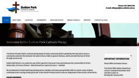 What Duttonparkcatholic.org.au website looked like in 2019 (4 years ago)