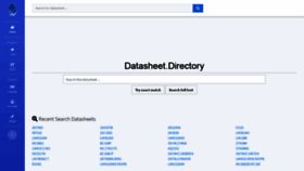 What Datasheet.directory website looked like in 2019 (4 years ago)