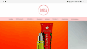 What Daria.is website looked like in 2019 (4 years ago)