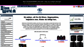 What Discoworld.dk website looked like in 2019 (4 years ago)
