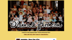 What Diannaeffner.com website looked like in 2019 (4 years ago)