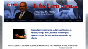 What Divorcelawyermontreal.ca website looked like in 2019 (4 years ago)