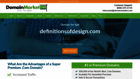 What Definitionsofdesign.com website looked like in 2019 (4 years ago)