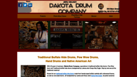 What Dakotadrum.com website looked like in 2019 (4 years ago)