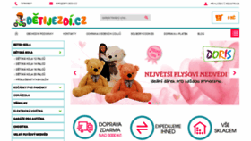 What Detijezdi.cz website looked like in 2019 (4 years ago)