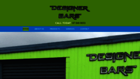 What Designerbars.co.nz website looked like in 2019 (4 years ago)